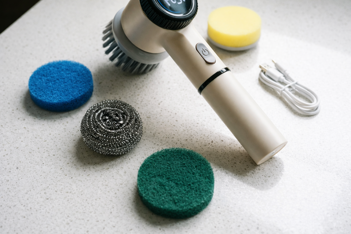 CleanQuick Electric Scrubber