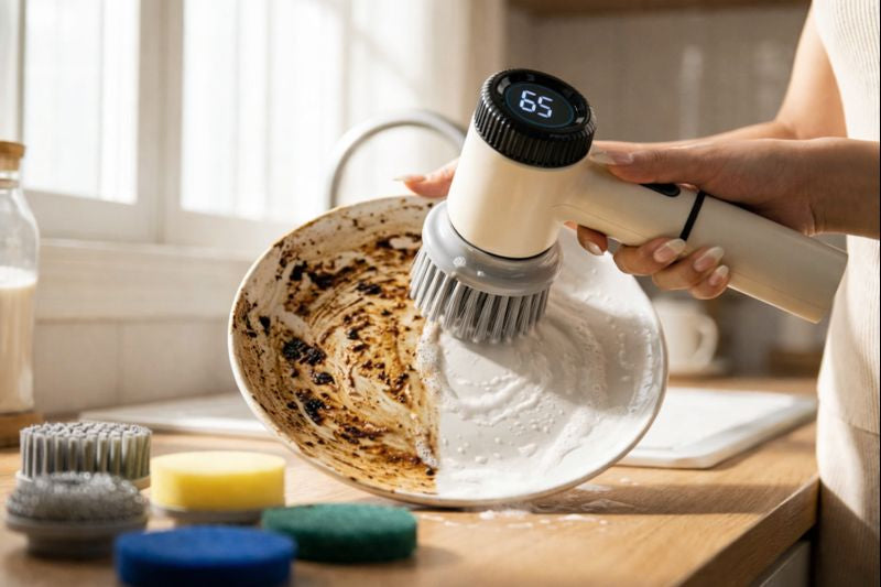 CleanQuick Electric Scrubber